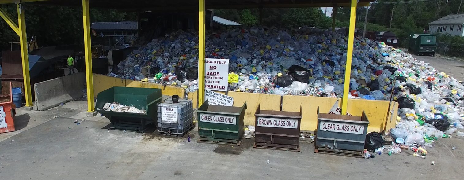 Ariel view of Burgmeiers Recycling Center e1664821560603